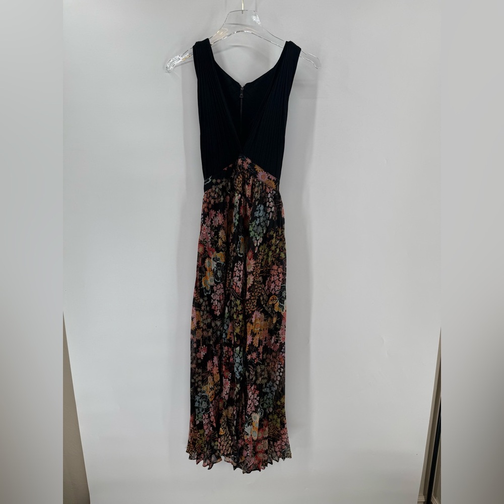 Ted Baker Aquila Cross Front Pleated Knit Bodice Dress size 2 US SIZE 6 - Picture 4 of 8